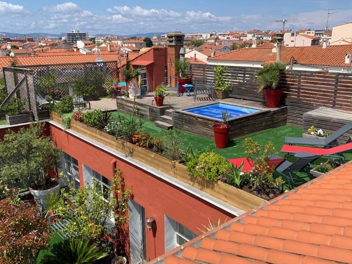 بيربينيو Le Patio Pere Pigne Guestroom المظهر الخارجي الصورة